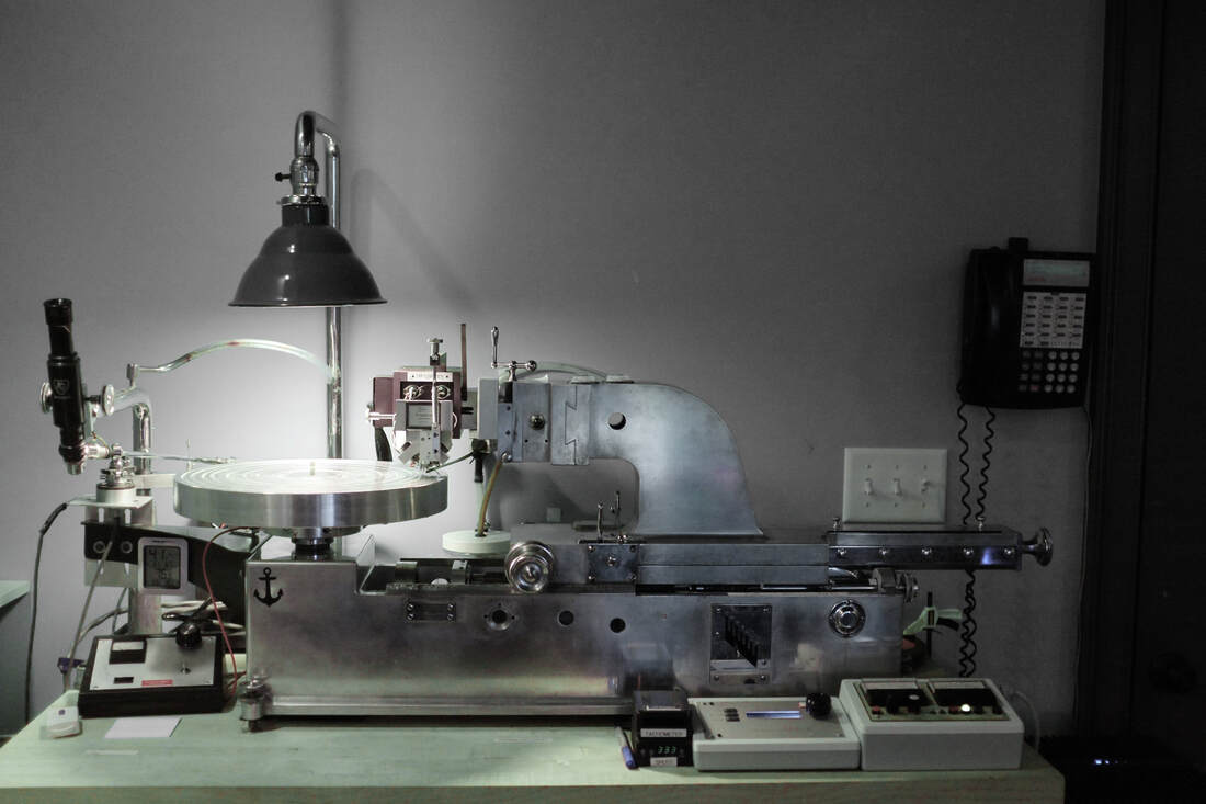 Scully Lathe at Independent Mastering